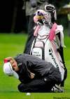 TREVOR HAGAN / WINNIPEG FREE PRESS
Paula Creamer feels the effects of food poisoning during Saturday's round, but she soldiered on to shoot a two-under par 70.