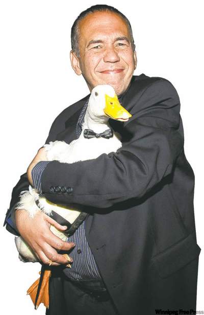 Gilbert Gottfried, 55, is bringing his standup act to Winnipeg this weekend for a quartet of sold-out shows at Rumor's Comedy Club.