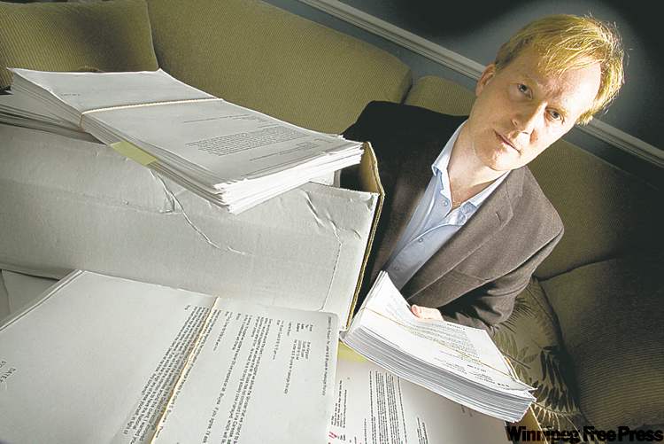 Postmedia news
Sean Bruyea is suing after his personal information was given to federal ministers.