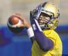 KEN GIGLIOTTI / WINNIPEG FREE PRESS
Steven Jyles, practising Thursday, knows that if the wins come, his football future will take care of itself. His next test: the Alouettes in Montreal on Sunday.
