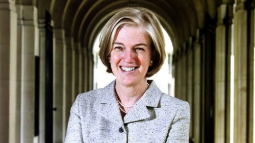 Marjorie Scardino, Chief Executive of Pearson PLC is shown in an undated photo. THE CANADIAN PRESS/AP, Financial Times