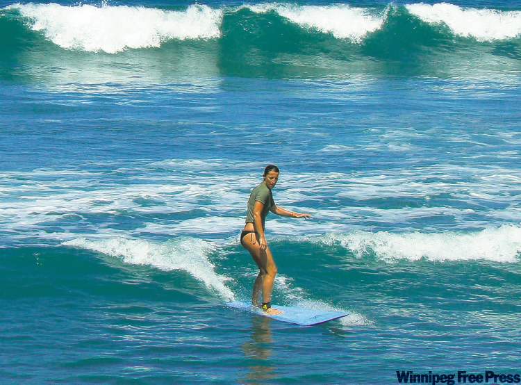 MCT
Surfers hit the waves early in Sayulita, Mexico, a beach and fishing community north of Puerto Vallarta along a stretch of Pacific coastline known as the Riviera Nayarit.