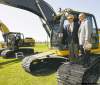 KEN  GIGLIOTTI / WINNIPEG FREE PRESS ARCHIVES
Developer David Asper (left) and Blue Bombers chairman Bill Watchorn take part in sod-turning for new stadium in May.