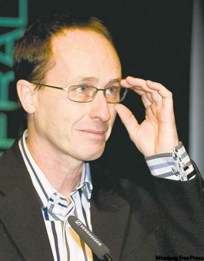 GRAHAM HUGHES / THE CANADIAN PRESS
Allan Casey after his yesterday in Montreal.