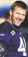 KEN GIGLIOTTI / WINNIPEG FREE PRESS archives
D-lineman Doug Brown continues fine tradition laid down by Bomber legends Walby, Stegall.