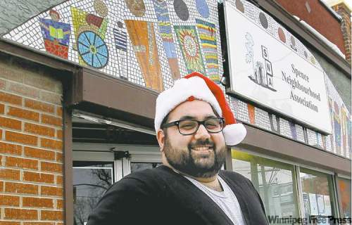 WAYNE.GLOWACKI@FREEPRESS.MB.CA
Jamil Mahmood says inner-city green space is one of the Spence Neighbourhood Association's priorities.