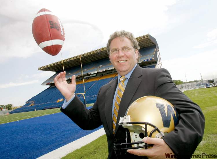 KEN GIGLIOTTI / WINNIPEG FREE PRESS ARCHIVES
It was David Asper’s dream to get the Bombers a new stadium. His dreams, and his creative business mind, are needed so the Bombers can pay for their new home.
