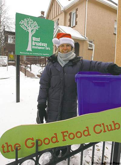 KEN GIGLIOTTI / WINNIPEG FREE PRESS
'It's a hand up rather  than a handout' - West Broadway Development Corp. executive director Molly McCracken
