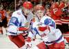 Nathan Denette / the canadian press
Team Russia's Artemi Panarin, right, celebrates with teammate Denis Golubev after scoring one of his two third-period goals against Team Canada in the championship game of the 2011 IIHF World Junior Hockey Championship played at HSBC Arena in Buffalo, N.Y.,  Wednesday.