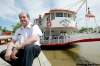 MARC GALLANT / WINNIPEG FREE PRESS ARCHIVES
Steve Hawchuk, seen in July 2003 with the Paddlewheel Queen, says high waters hurt business.