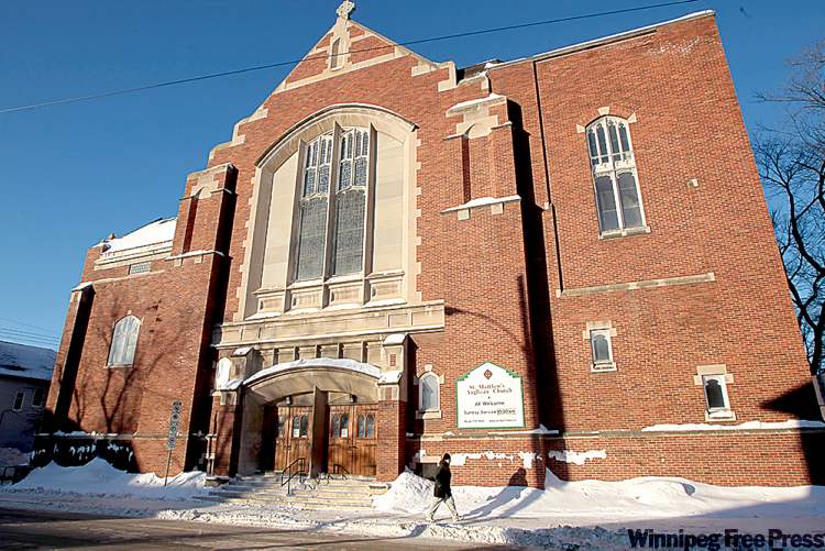 MIKE.DEAL@FREEPRESS.MB.CA
St. Matthew’s Anglican Church slated for 24 apartment units.
