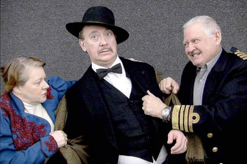 SUPPLIED PHOTO
From left, Margaret Groome, Jon Ted Wynne and Harry Nelken pull no punches in Playing Strindberg.