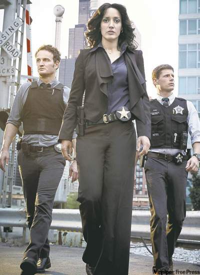 FOX
Jason Clarke (from left), Jennifer Beals and Matt Lauria in The Chicago Code.