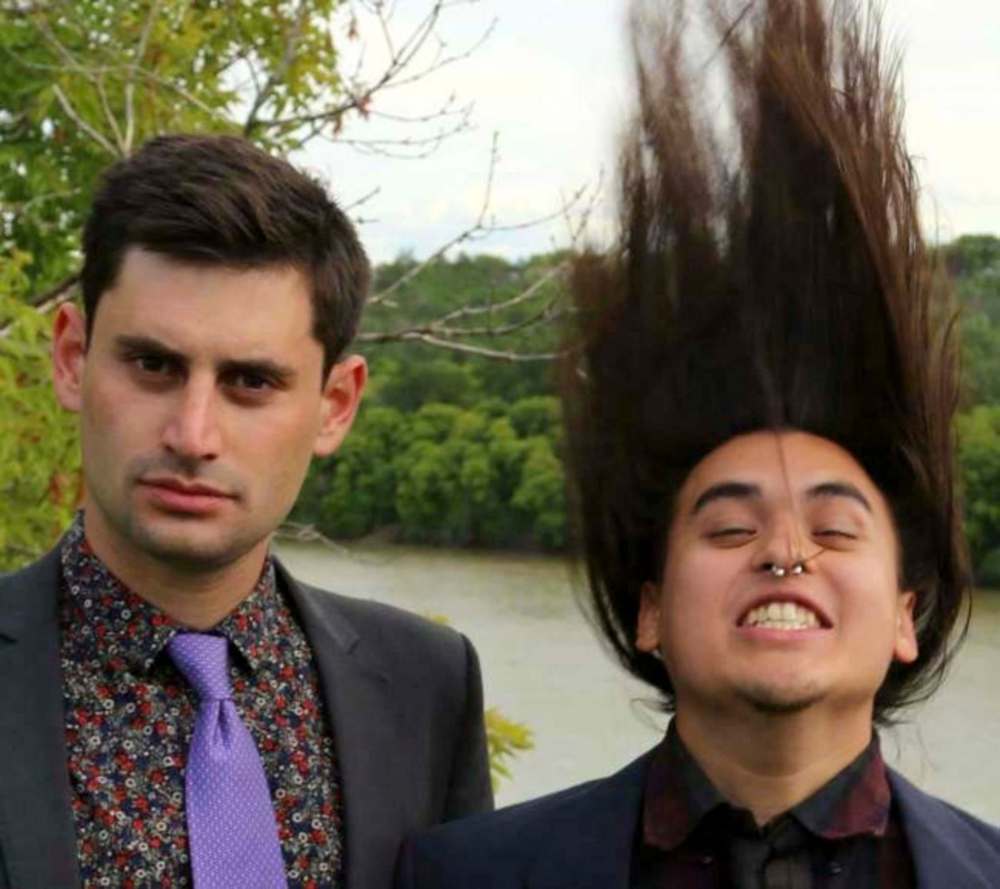 Supplied
Edmonton's Folk Lordz: Ben Gorodetsky (left) and Todd Houseman.