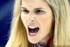 Frank Gunn / Canadian Press archives
Team Canada skip Jennifer Jones calls a shot against Saskatchewan Sunday.