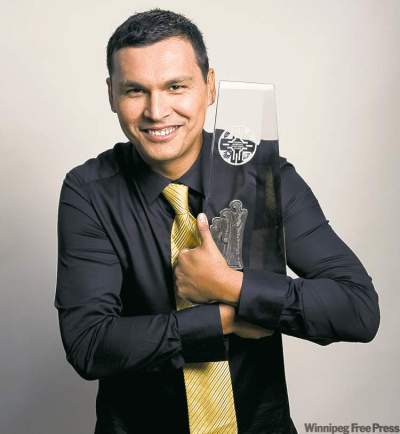 SUPPLIED PHOTO 
Adam Beach is all set to co-host awards show in Edmonton.