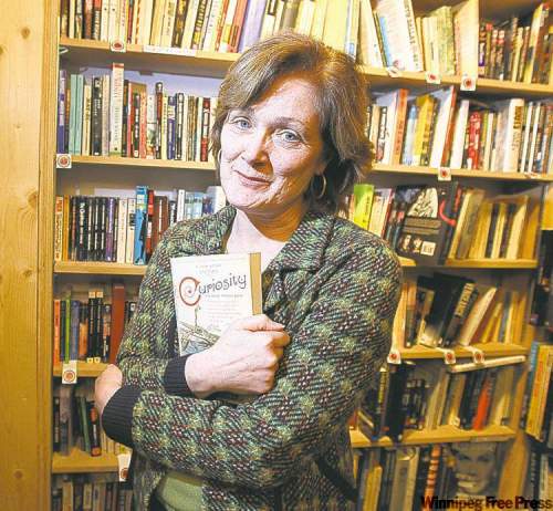 TREVOR HAGAN / WINNIPEG FREE PRESS
Novelist Joan Thomas's Curiosity is nominated for two Manitoba Book Awards.