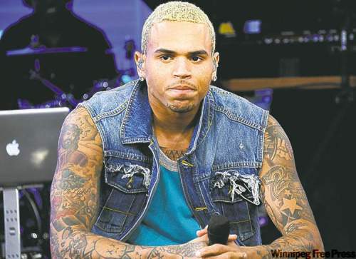 ABC
Chris Brown smashed a window and stormed out of a New York TV studio yesterday after he was asked about attacking Rihanna.