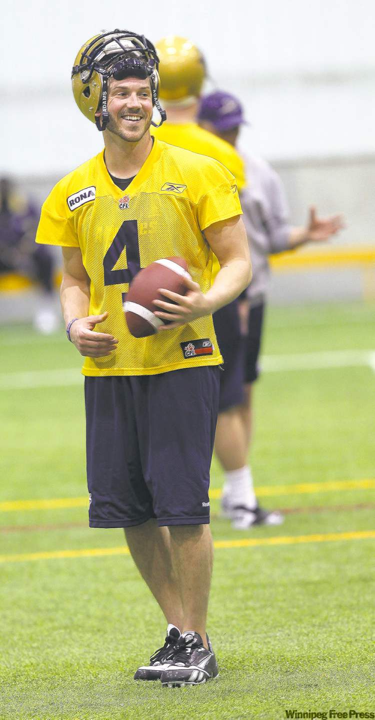 PHIL.HOSSACK@FREEPRESS.MB.CA
Blue Bombers quarterback Buck Pierce.