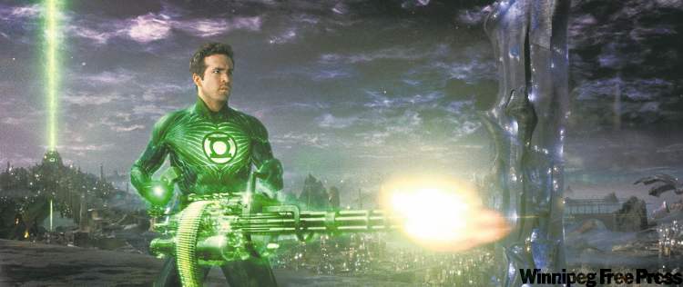 Ryan Reynolds stars in the Green Lantern