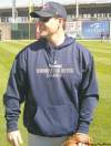 paul.wiecek@freepress.mb.ca
Barry Fowler is trying to crack the Winnipeg Goldeyes lineup as a 35-year-old rookie pitcher.