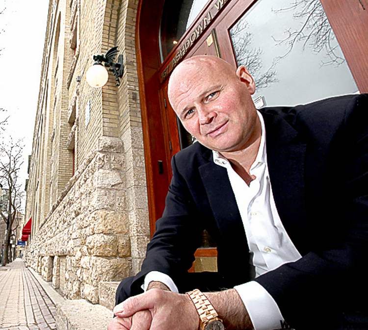 Ruth Bonneville / Winnipeg Free Press
Brad Lamb likes the �vibrant� Exchange District.