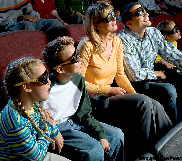 SUBMITTED PHOTO
With the Imax opening at Silver City Polo Park, fans will no longer have to wait months for the 3-D presentations but will get them when first released.