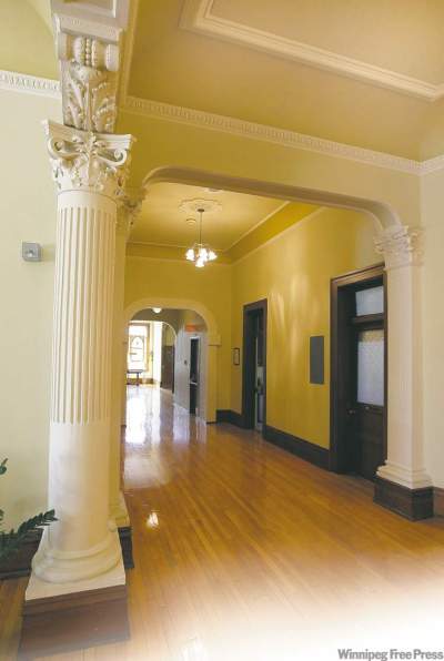 TREVOR HAGAN / WINNIPEG FREE PRESS 
St. Mary's Academy, the storied institution on Wellington Crescent, with its grounds bordered by Academy Road, Stafford Street and Kingsway, is a landmark that opened in 1903.