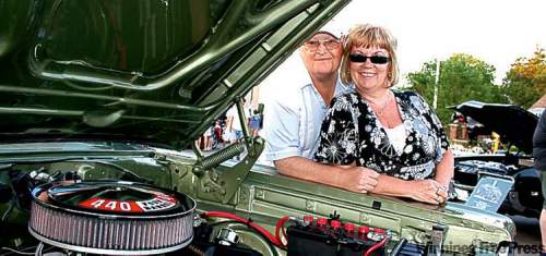Rhonda Reyher, pictured with her late husband Randy, is presenting the Randy Reyher Second Annual Memorial Car Show on Sunday at Canad Inns Stadium.