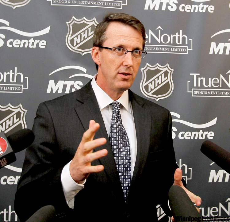 WAYNE.GLOWACKI@FREEPRESS.MB.CA
True North Sports & Entertainment chairman Mark Chipman can be excused for not responding to all the people communicating their good wishes.