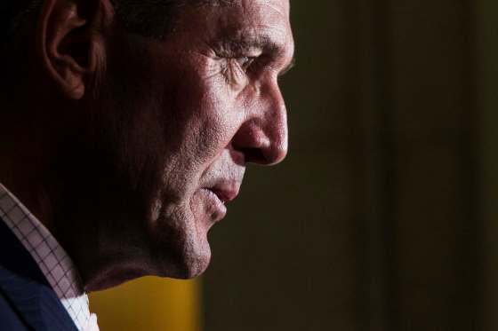 MIKE DEAL / WINNIPEG FREE PRESS Brian Pallister's plan to change party financing rules has been attacked by the NDP.