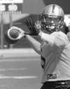 JOE.BRYKSA@FREEPRESS.MB.CA
Joey Elliott (above) probably came into Bombers camp the favourite to hold the clipboard behind Buck Pierce this year. But neither Elliott nor Alex Brink have set the world on fire at practice. They’ll get their chance to impress in Thursday’s pre-season opener.