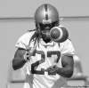 TREVOR HAGAN / WINNIPEG FREE PRESS Rookie receiver Kito Poblah catches a pass during Saturday�s workout. Poblah can also practise in his head, he says.