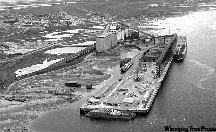 KEN GIGLIOTTI  WINNIPEG FREE PRESS archives  
More than 90 per cent of the shipments through the Port of Churchill come from the Canadian Wheat Board.