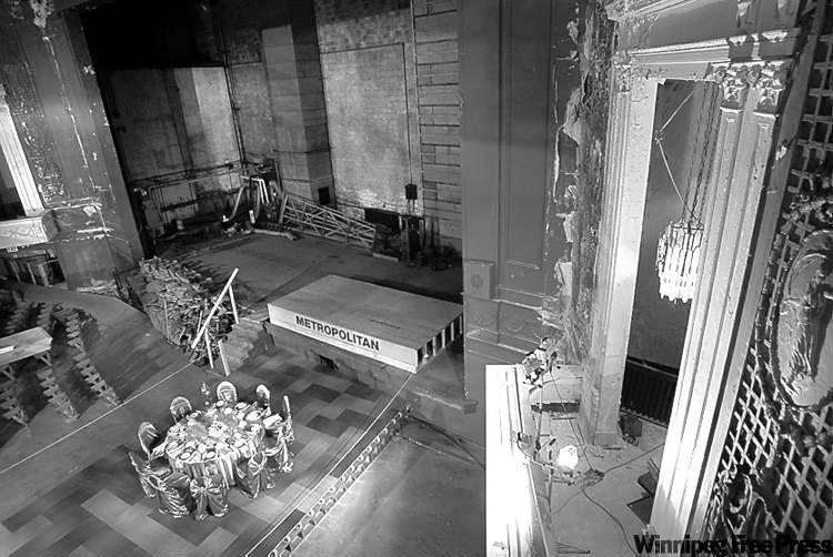 Wayne Glowacki/ Winnipeg Free Press
Much will be done to preserve The Met's original appearance.