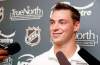 HADAS PARUSH / WINNIPEG FREE PRESSJason Gregoire, 22, lit up the scoreboard 25 times this past season with the UND Fighting Sioux and has a fighting chance at playing in a Jets� uniform this fall.