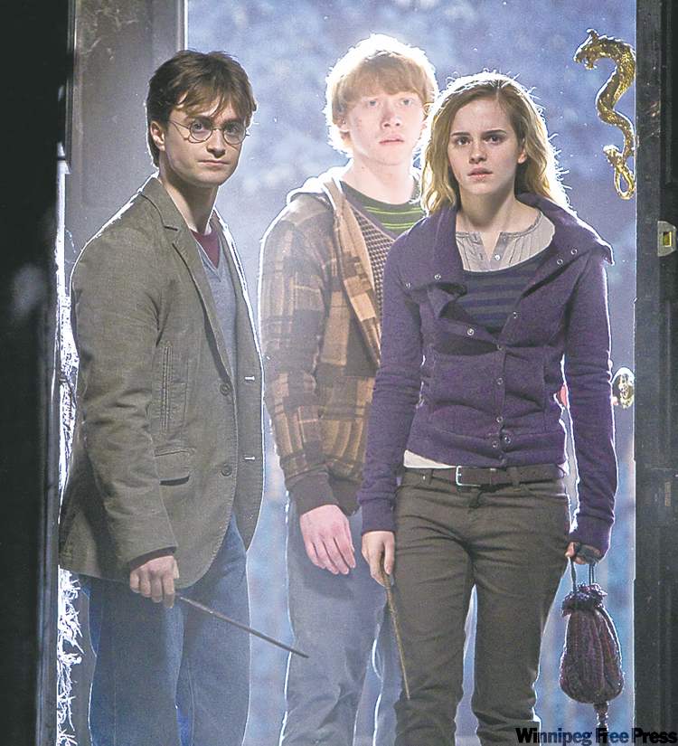 supplied photo
Radcliffe (from left), Grint and Watson brought Harry Potter story to life on the big screen.