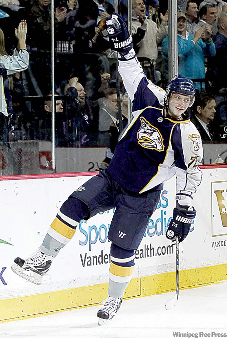 MARK HUMPHREY / THE ASSOCIATED PRESS ARCHIVES 
Sergei Kostitsyn signed a one-year, $2.5-million deal with Nashville.