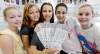 John Woods/Winnipeg Free Press
RWB students (from left) Elizabeth Marshall, Lily Gillman, Gillian Darichuk, Alexis Bargen and Alexa Kupchyk with tickets they got from Katy Perry.