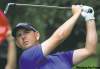 Darryl Dyck / the canadian press
Ontario's Matt McQuillan tees off on the 17th hole during the opening round of the RBC Canadian Open Thursday.