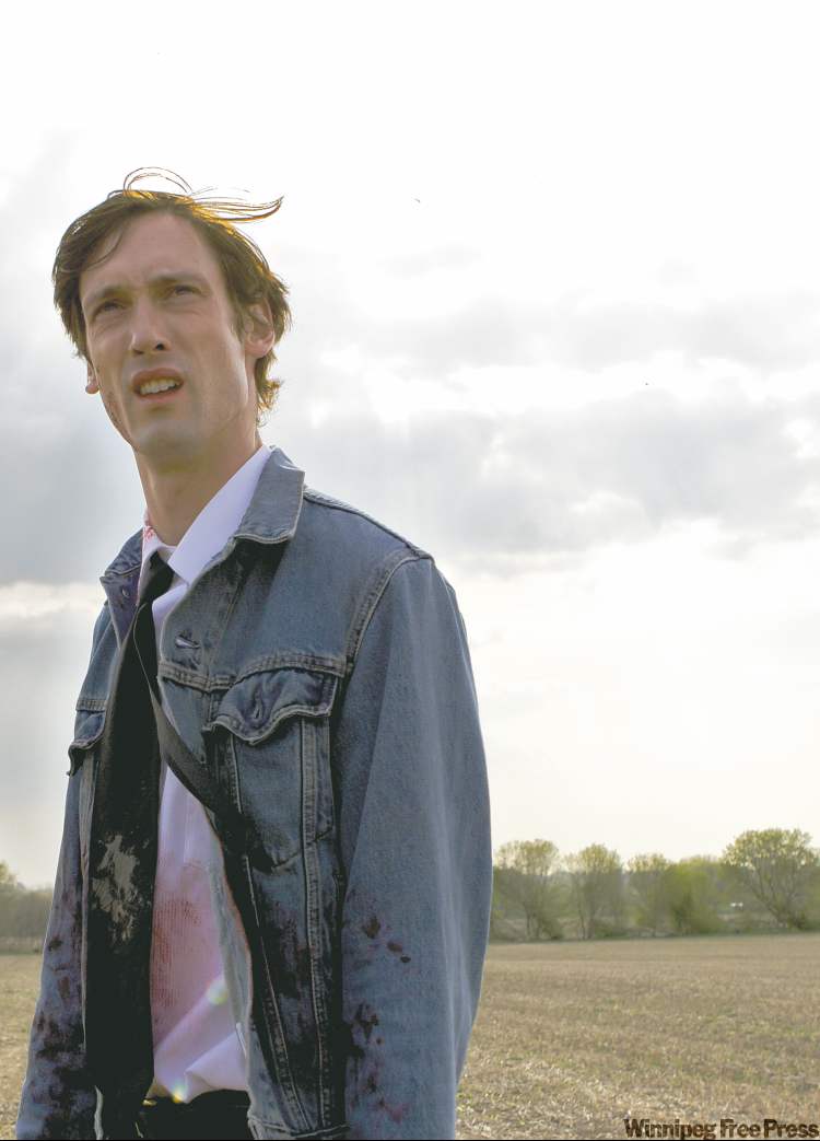 Outstanding in his field: Ryan Ward wrote, directed and stars in Son of Sunshine.