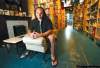 PHIL HOSSACK / WINNIPEG FREE PRESS
Aqua Books and Eat! bistro owner Kelly Hughes says his used-book, restaurant and performance centre isn't paying for itself and he'll have to close.