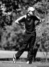 HADAS PARUSH/WINNIPEG FREE PRESSAlbin Choi drops his club and glares at what was likely a bad shot on 14.