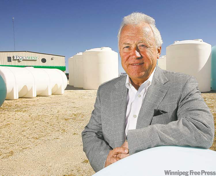 In pic Polywest Ltd. President and CEO Ted Northam August View From the Top careers - ( KEN GIGLIOTTI / WINNIPEG FREE PRESS ) Aug 25 2011