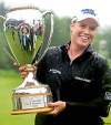 Graham Hughes / The Canadian Press
Brittany Lincicome beat tropical storm Irene, as well as the rest of the field, to win the Canadian Women's Open.