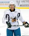 Alex Burmistrov knows his job is to score goals.