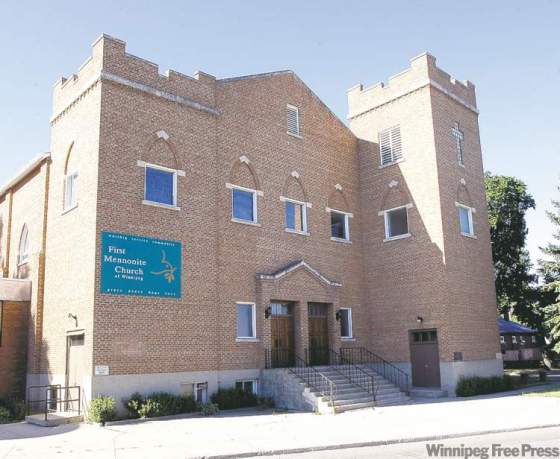 The First Mennonite Church (Ken Gigliotti / Winnipeg Free Press files)