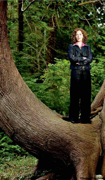 Nik westBerman stands tall in her dedication to the environment.