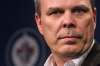 MIKE DEAL / WINNIPEG FREE PRESSWinnipeg Jets General Manager Kevin Cheveldayoff talks about the trade deadline Monday afternoon.160229 - Monday, February 29, 2016