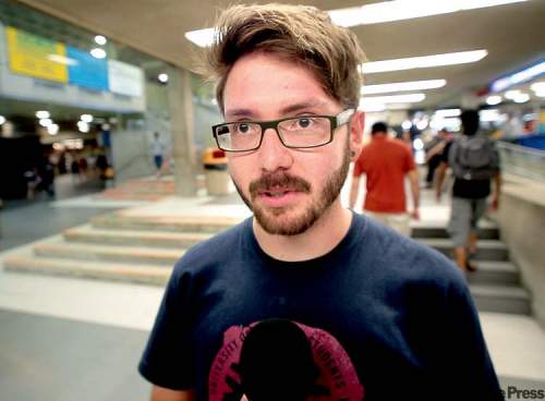 MIKE DEAL / WINNIPEG FREE PRESS
UMSU vice-president Matt Hepner says the students union will roll out an election campaign as the Oct. 4 vote draws near.